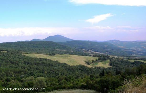 The views of the Valdichiana Senese
