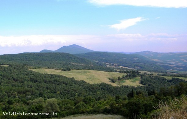 I panorami sulla Valdichiana Senese